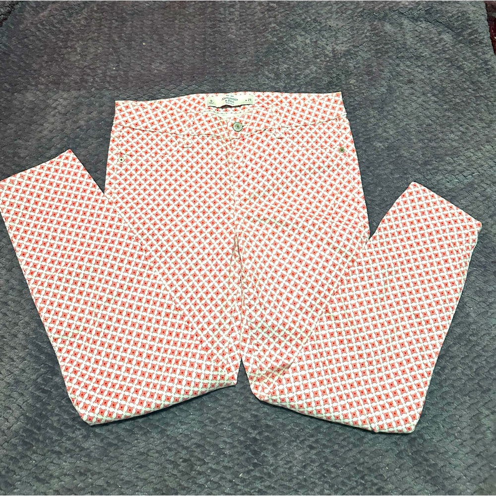 Abercrombie & Finch Super Cute Patterned Jeans